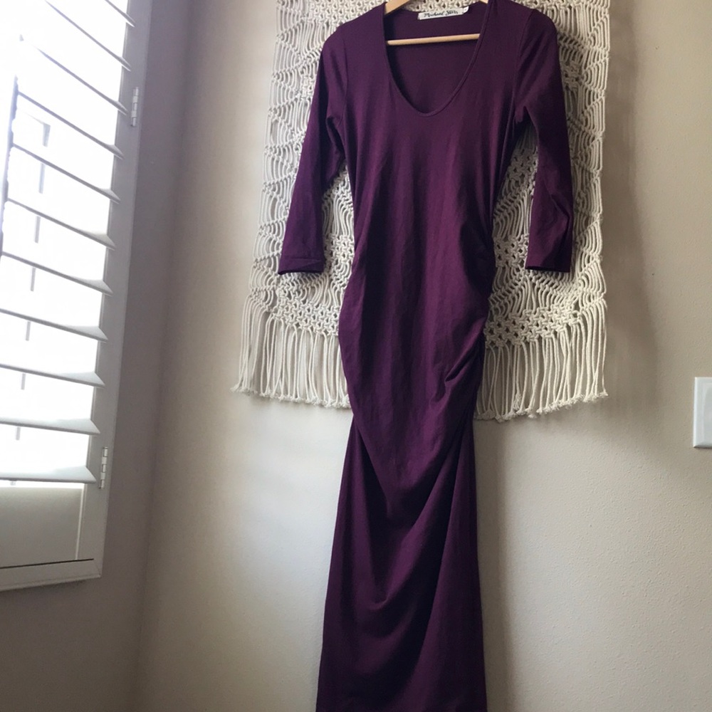 Michael stars maternity Rouched dress size small